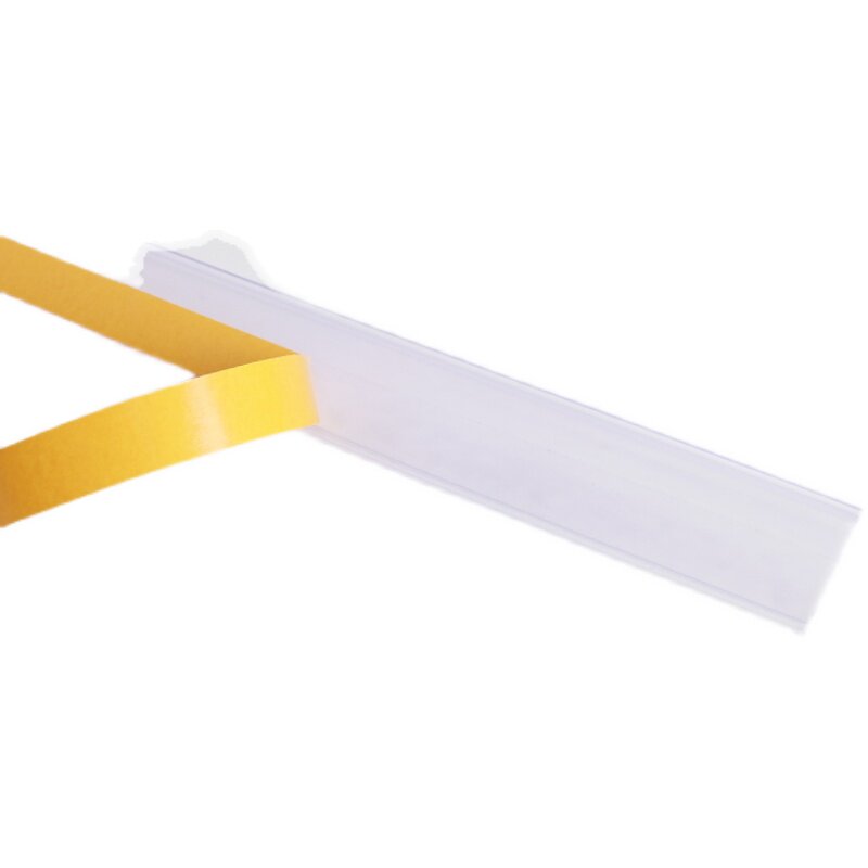 货架标签条超市价格条标价卡条塑料平面粘式标签前挡板价签