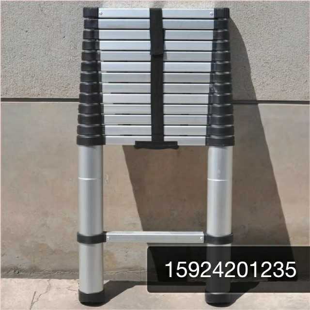加厚伸缩梯子7米铝合金工程折叠便携一字升降收缩竹节装宽带专用