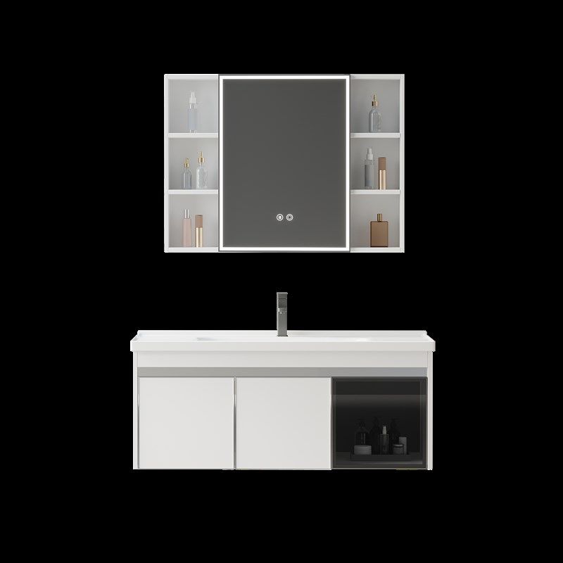 一体陶瓷盆洗漱台洗手盆柜浴室柜智能镜,家装主材,浴室柜组合,淘宝优惠券,粉丝福利购,淘宝优惠卷