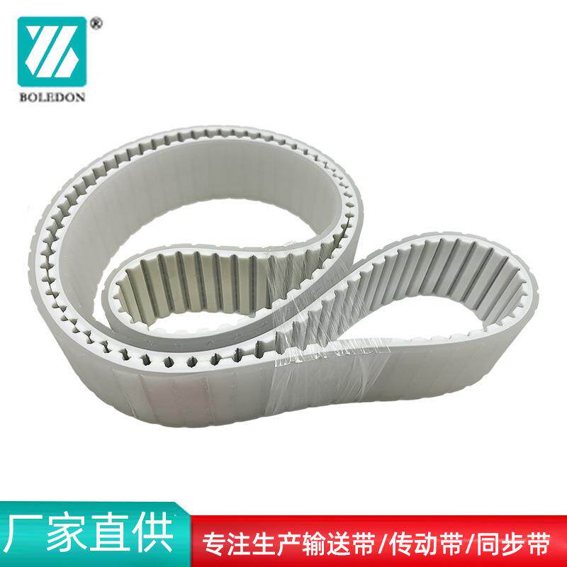 AT10+6mmT型槽PU聚氨酯同步带钢丝芯开口AT10/T10齿形带工业皮带