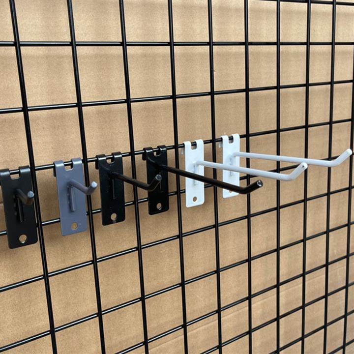 20装灰色网钩厚铁丝网货架钩子网片网板挂钩袜子饰品手机配件收纳,商业/办公家具,挂钩,淘宝优惠券,粉丝福利购,淘宝优惠卷