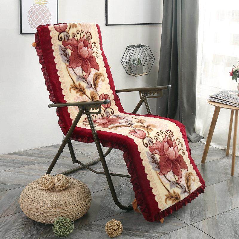 冬季加厚加长折叠躺椅棉垫毛绒垫办公靠椅摇椅藤椅竹椅坐垫子椅垫,居家布艺,椅垫,淘宝优惠券,粉丝福利购,淘宝优惠卷