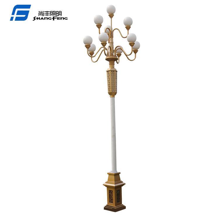6米7米8米9火中华灯现代中式路灯户外灯高杆灯小区景观灯庭院灯