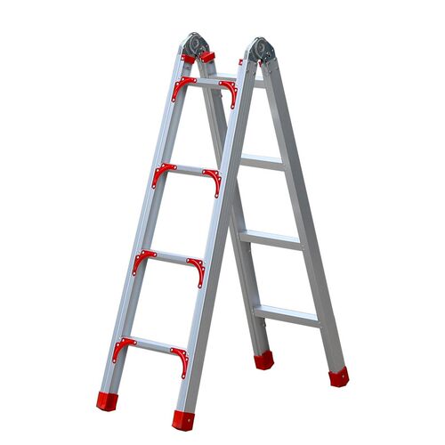 铝合金两用梯子家用扶梯铝合金关节登高梯加厚工程梯子