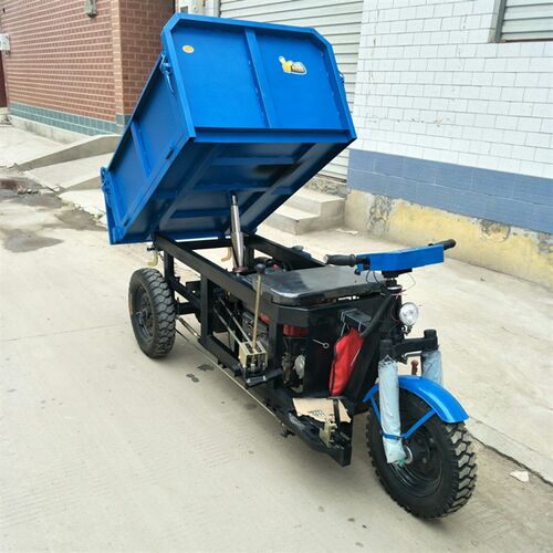 建筑农用柴油轮沙矿用爬坡自卸翻斗养殖场拉粪轮车
