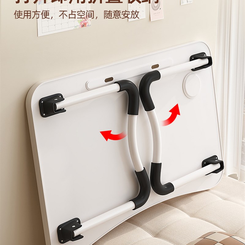 床上小桌子可折叠电脑桌飘窗炕几书桌家用懒人学习桌宿舍写字桌板