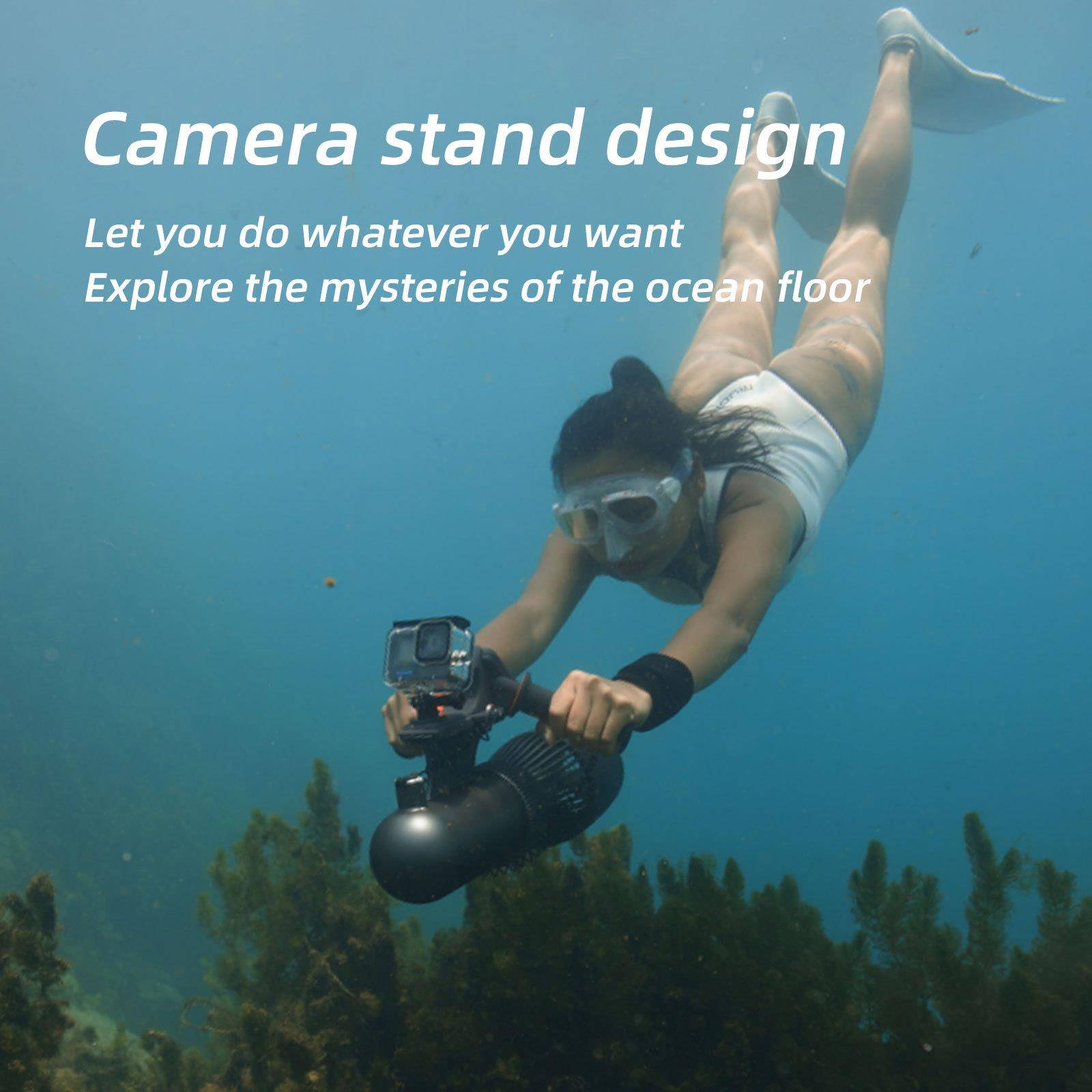 水推进器潜水浮潜手持助推器大功率桨板二合一推动