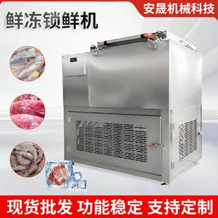 不锈钢鲜冻锁鲜机 牛羊肉鸭血液体速冻机浸液式速冻锁鲜机冻眠机