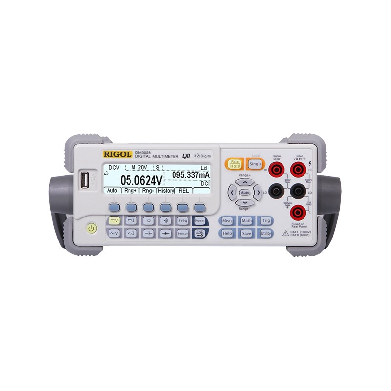 RIGOL普源五位半台式数字万用表DM3058/DM3068/3058E双数显六位半