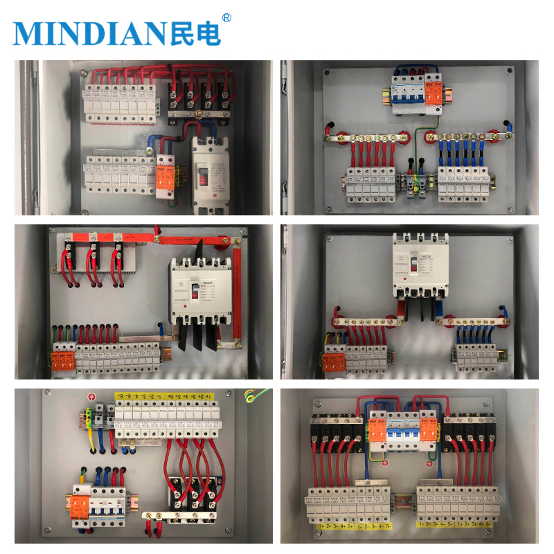 光伏防雷直流汇流箱400x400x160成套 2进4进/6进/8进1出500/1000v