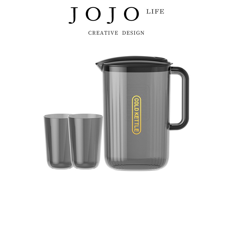 JOJOS L. PD.Song.冷水桶家用简约塑料耐高温透明凉水壶  歌织