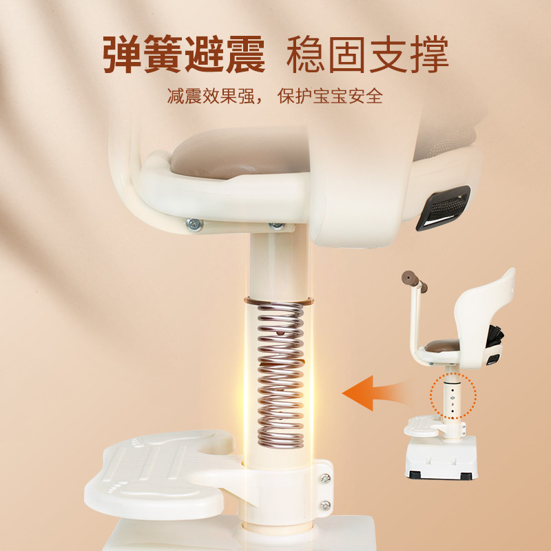 电动车儿童座椅前置宝宝电瓶车儿童坐椅摩托车安全婴儿凳雅迪爱玛