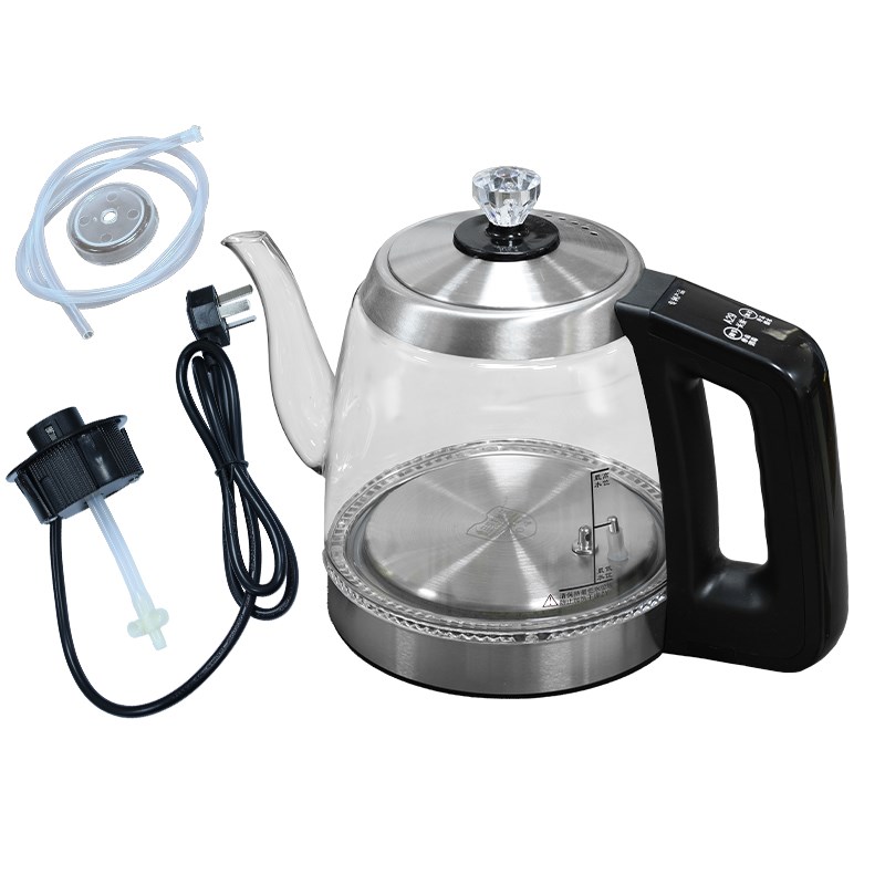 一键全自动上水嵌入式岩板电茶炉茶台暗藏式电热烧水壶底部上水壶