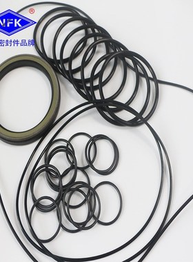 供应适用于HMC270船舶配件JC400-500-16锚缆机液压马达油封密封包