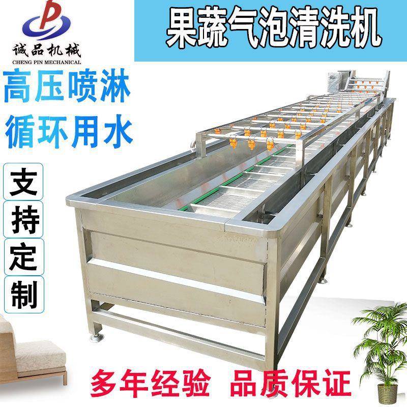 全自动西红柿番茄果蔬气泡清洗机圣女果清洗机设备千禧果清洗机
