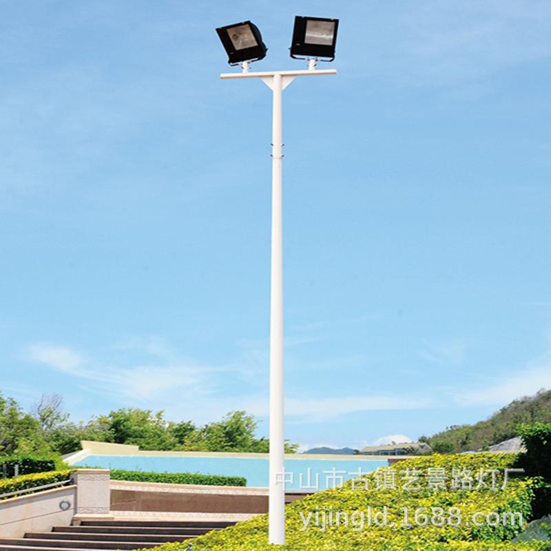 球场灯6米8米双头LED400瓦高杆户外广场照明篮球场灯工厂发货