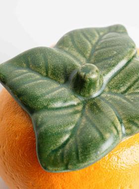 大吉大利新年摆件小礼物仿真水果桌面家居装饰品开业礼品创意陶瓷