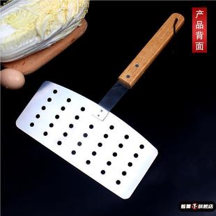 工厂现货420不锈钢加宽加厚煎鱼铲子翻鱼铲炸鱼家用厨具家用煎铲