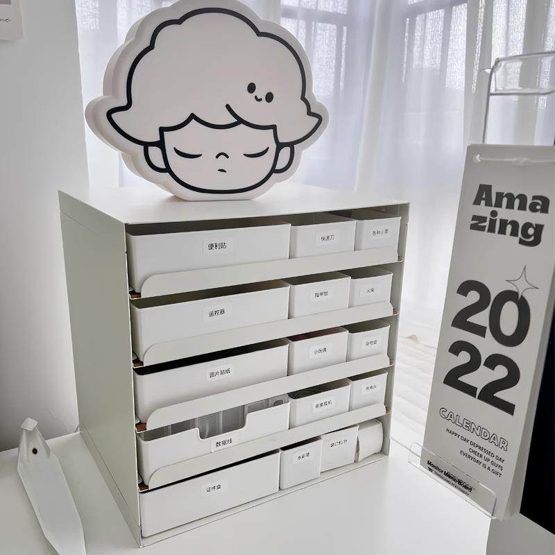 信盘收纳盒架分格抽屉储物盒A4文件收纳神器宿舍桌面文具整理盒子,收纳整理,桌面收纳盒,淘宝优惠券,粉丝福利购,淘宝优惠卷