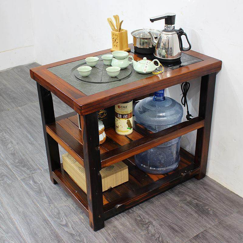 老船木茶桌家用小茶台移动茶车小户型实木客厅边几阳台烧水收纳,住宅家具,茶几,淘宝优惠券,粉丝福利购,淘宝优惠卷