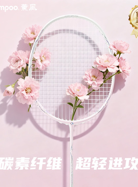 薰风之刃均衡K520pro+羽毛球拍官方旗舰正品碳素纤维学生熏风球拍