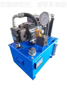 DF-0-3HP-降4F0L梯-HR泵自带液压站 40L油ELG箱液压系统升货压力