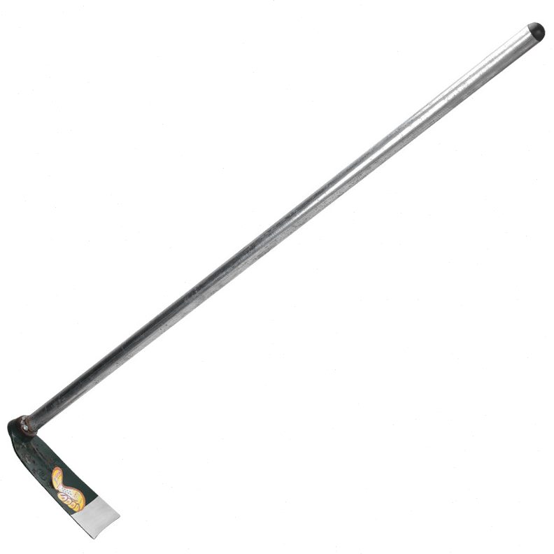 轨道钢加厚钢管焊接锄头农用除草种菜开荒锄泥灰锄钢柄锄头铁把锄