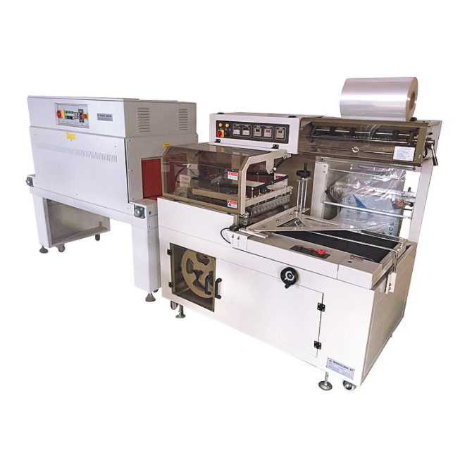 热缩机全自动L型封切机热收缩包装机自动套膜热收缩膜塑封机
