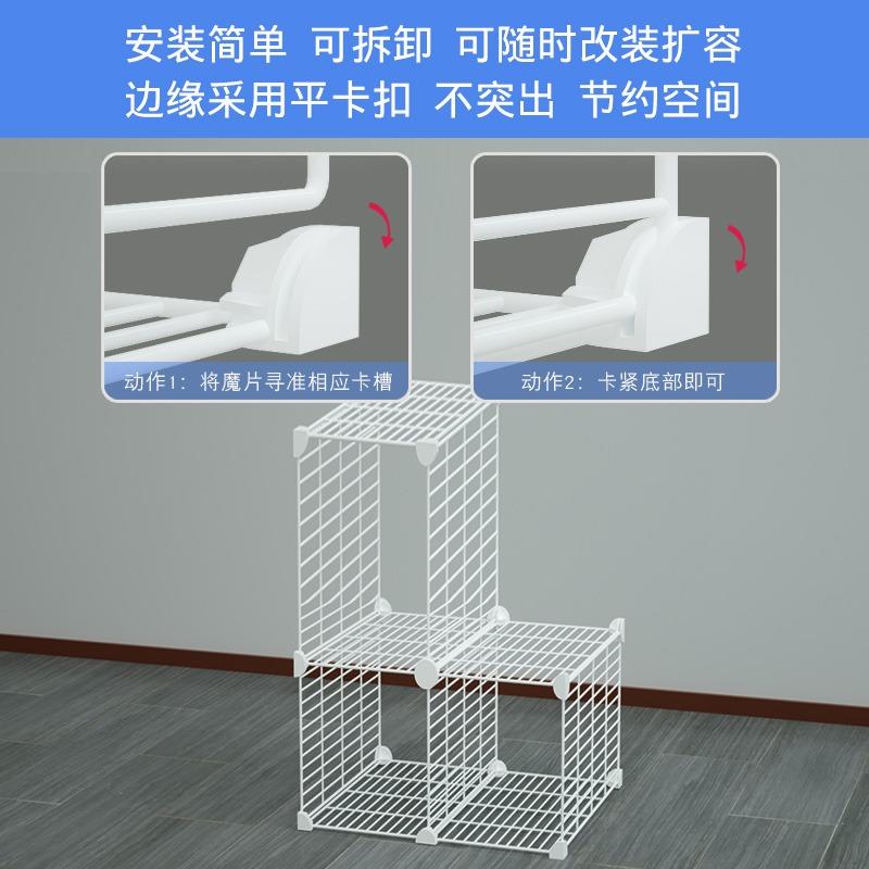 冰柜内部置物架分隔网37高商用冷柜专用收纳金属网格加密分类隔板