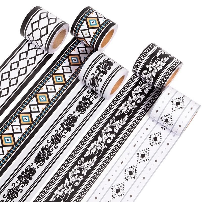 腰线自粘防水几何贴纸防撞条浴室瓷砖墙面装饰边框窗台门框包边贴,家居饰品,软装墙贴,淘宝优惠券,粉丝福利购,淘宝优惠卷