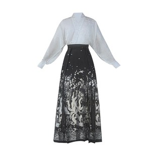 大码汉服成人古风上衣配马面裙男款男士汉服中国风新中式国风套装