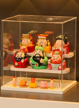 2025春节新年装饰福气神仙财神玄关全套摆件客厅过年乔迁之喜招财