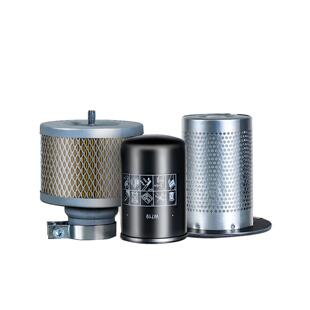 鑫磊螺杆式空压机耗材机油滤油分芯空气滤芯各型号三滤保养配件大