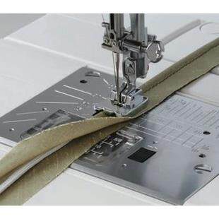 兄弟缝纫机电动家用多功能配件装饰滚边条压布脚5mm嵌绳滚边压脚