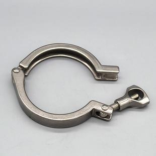 卡盘卡扣接头管夹 304不锈钢卡箍精铸重型加厚卫生级抱箍快装 包邮