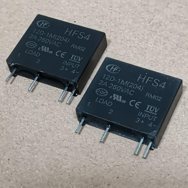 全新原装HFS4 宏发固态继电器HFS4 12D-1M 2A250VAC 4脚