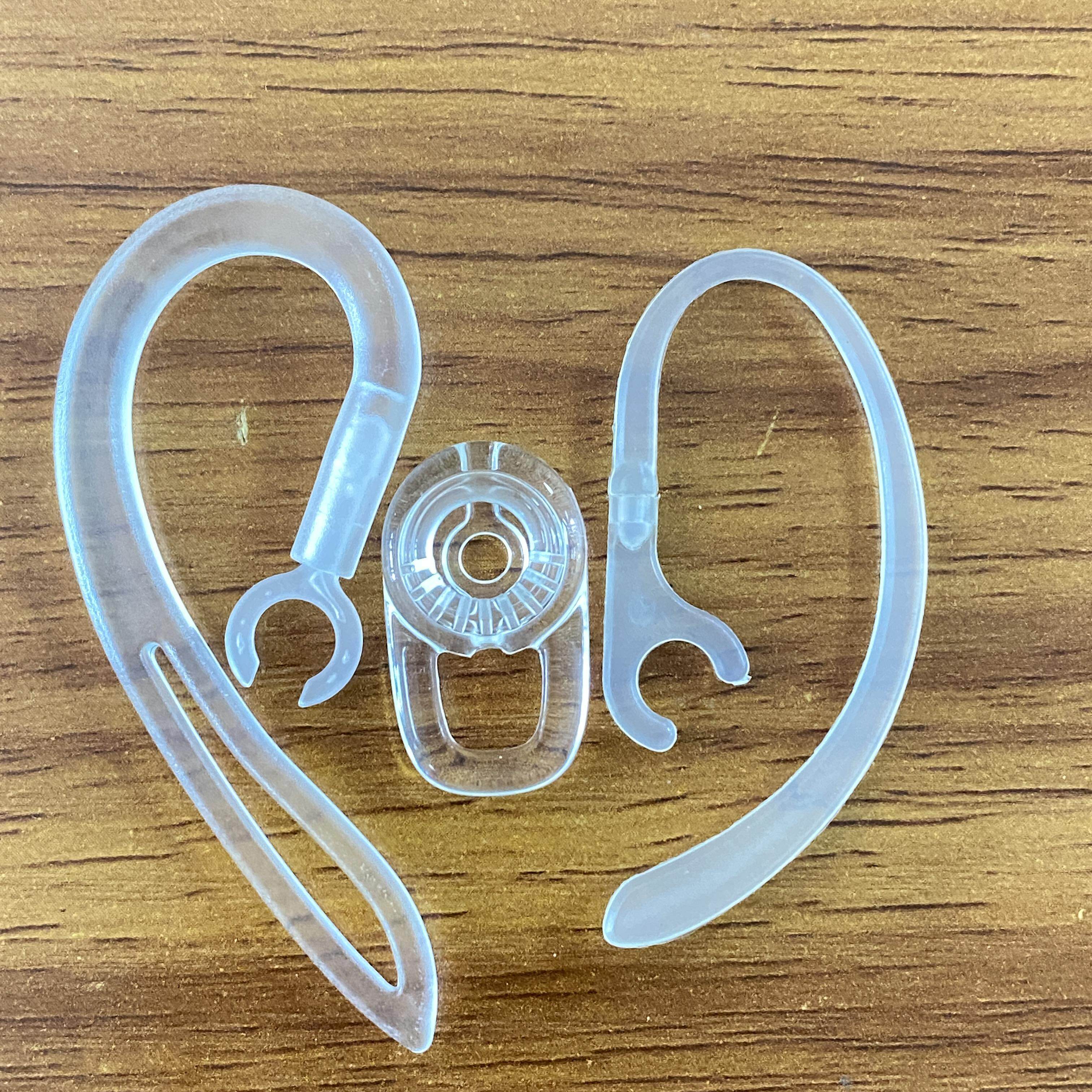 耳挂式对讲机配件耳挂+耳帽全套硅胶软舒适耳塞无感佩戴通用耳钩