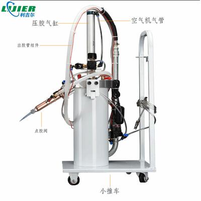 手持式2600ml单组份大流量硅胶点胶机出胶机打胶机灌胶机点胶设备