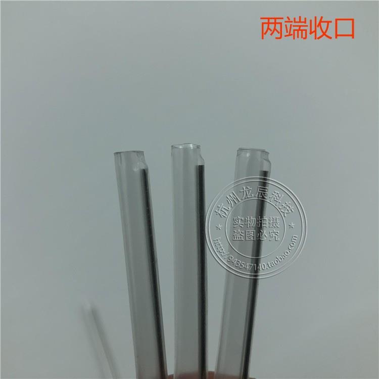 双钢丝皮线光纤热缩管皮线光缆热熔管 光皮线熔接保护套管6CM包邮