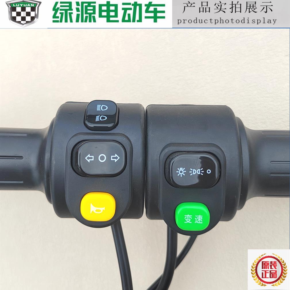 绿源电动车小龟转把电瓶车油门把手高低档调速器车把原装配件Q6