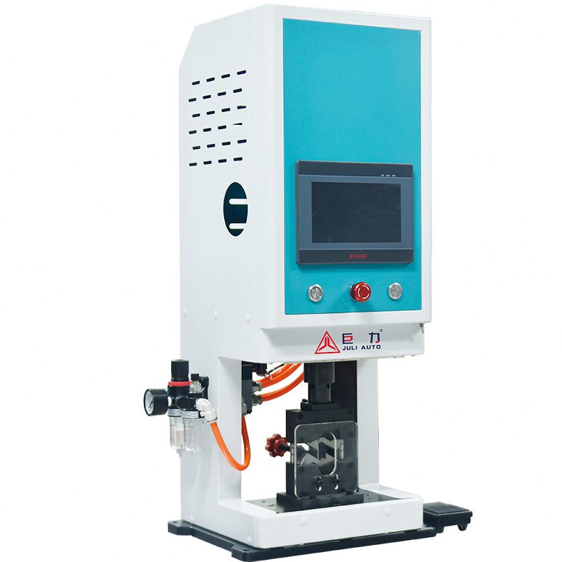 端子机大平方数显触摸屏液压铆压机六边型压接机半自动液压端子机