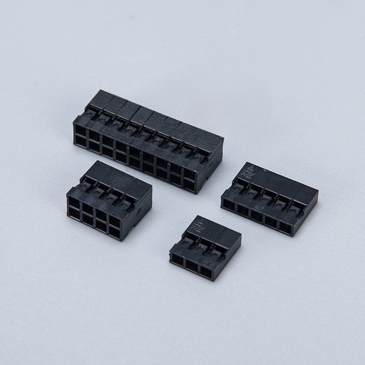 杜邦2.0/2.54mm胶壳排连接器端子座接插件TJC8-1P-2P-3P-4P-6P