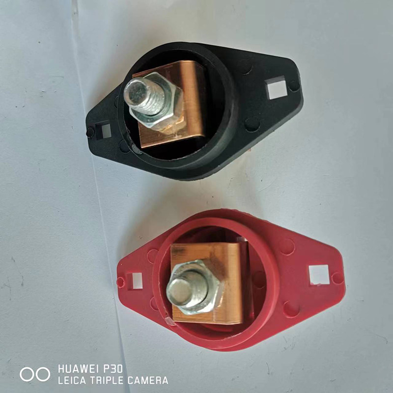 米勒接线端子焊机接线板耐高温输出端子紫铜导电板绝缘体含及配件