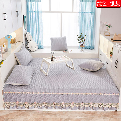 可定制榻榻米专用床盖夹棉床单床罩四季防滑加厚农村大炕垫网红