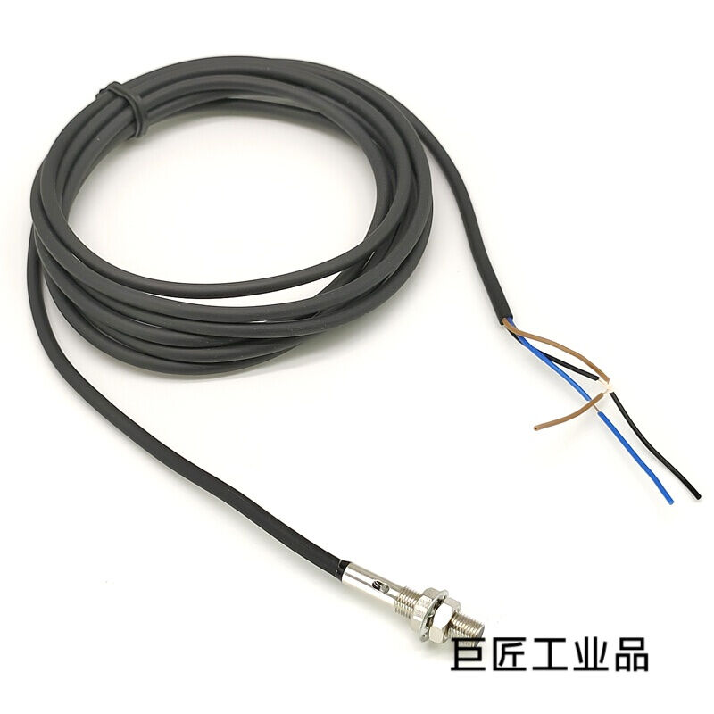金属感应接近开关感测器三线12~24V4/5.4/M5/M8/M12/M18/M30