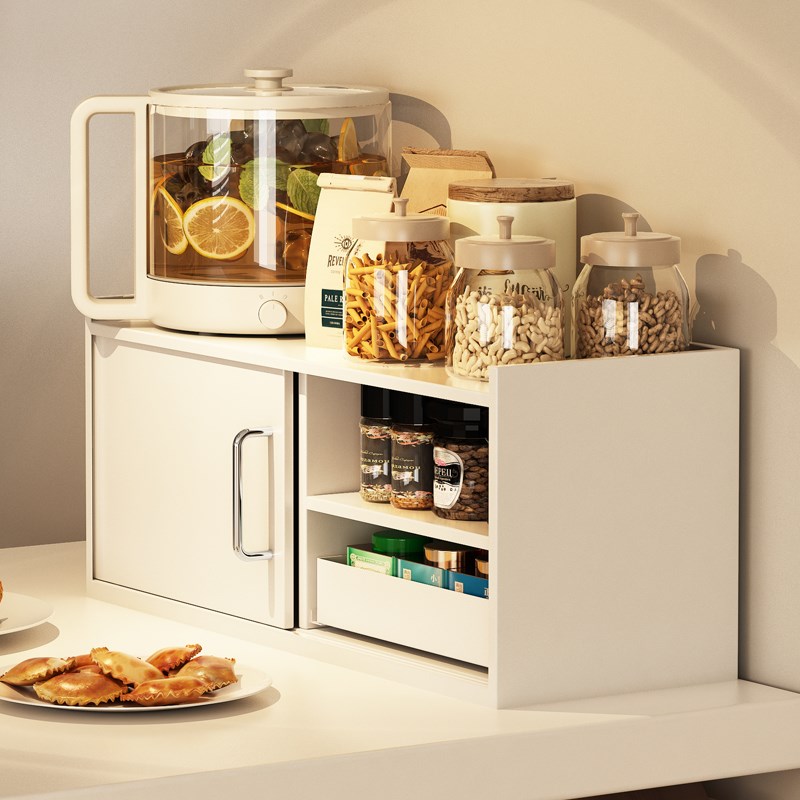 餐边柜置物架杯子收纳架家用餐桌上碗柜台面储物杯子架桌面手办架