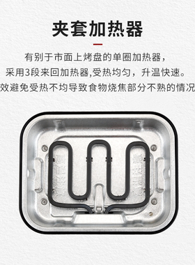 虎电火锅 压铸铝电 沾锅料理锅