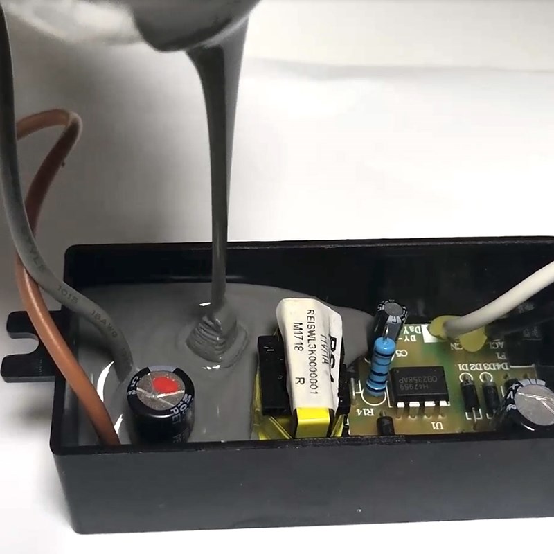 Hasuncast有机硅绝缘导热导热灌封胶RTVS42电子模块防水胶韧性好