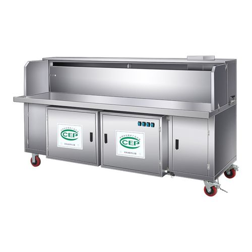 全国无烟净化烧烤车油烟一体机水电复合商用摆摊烤炉架子