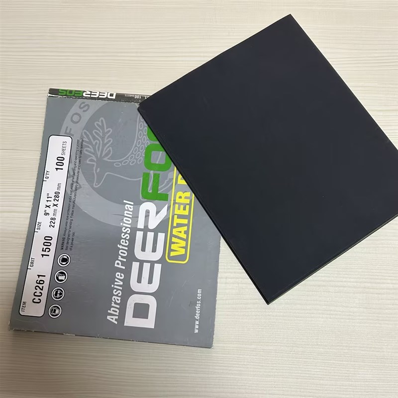 韩国鹿牌砂纸CC21打磨抛光用水砂纸耐磨 DEERFO